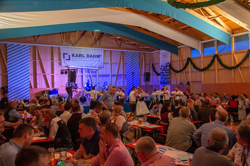 Der Bayerische Abend bei den Handwerkertagen 2023 bei KARL DAHM in Seebruck